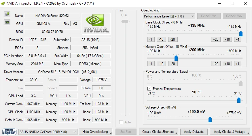 Safe Ranges for Different GPUs?